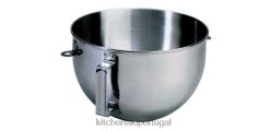 anexos e acessórios ponto KitchenAid Tigela de aço inoxidável polido de 5 litros com alça plana outro H0XB4113