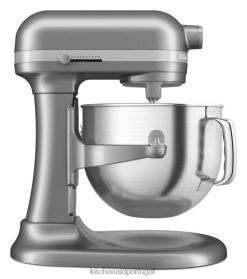 eletrodomésticos ponto KitchenAid Batedeira com elevação de tigela de 7 quartos com pontos de contato premium redesenhados contorno prateado H0XB415