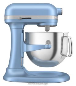 eletrodomésticos ponto KitchenAid Batedeira com elevação de tigela de 7 quartos com pontos de contato premium redesenhados veludo Azul H0XB420