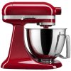 eletrodomésticos ponto KitchenAid Mini batedeira artesanal com cabeça inclinada de 3,5 litros império vermelho H0XB476