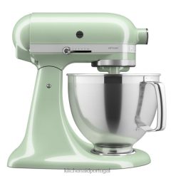 eletrodomésticos ponto KitchenAid Misturador de mesa com cabeça inclinada de 5 litros da série artesanal com pacote de acessórios premium pistache H0XB412