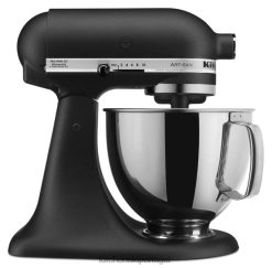 eletrodomésticos ponto KitchenAid Misturador de mesa com cabeça inclinada de 5 litros da série artesanal ferro fundido preto H0XB439