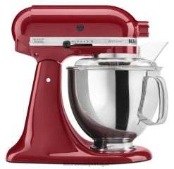 eletrodomésticos ponto KitchenAid Misturador de mesa com cabeça inclinada de 5 litros da série artesanal império vermelho H0XB444