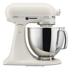 eletrodomésticos ponto KitchenAid Misturador de mesa com cabeça inclinada de 5 litros da série artesanal porcelana branca H0XB463