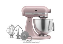 eletrodomésticos ponto KitchenAid Misturador de mesa com cabeça inclinada de 5 quartos da série artesanal com pontos de contato premium rosa seca fosca H0XB431