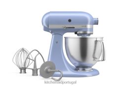 eletrodomésticos ponto KitchenAid Misturador de mesa com cabeça inclinada de 5 quartos da série artesanal com pontos de contato premium veludo Azul H0XB428