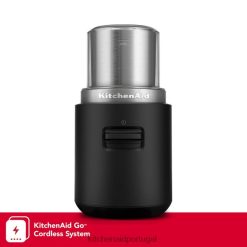 eletrodomésticos ponto KitchenAid moedor de café com lâmina sem fio - bateria incluída preto fosco H0XB4237